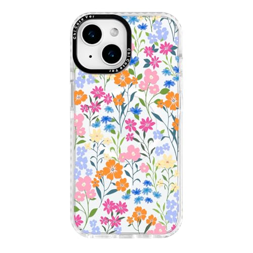 Coque iPhone 14 Plus fleur sauvage pour un style jardin printanier chic