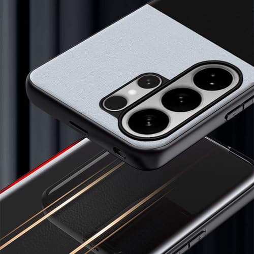 Coque Samsung Galaxy S26 Plus cuir avec protection objectif intégrée et antichoc