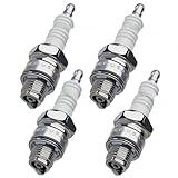 Replacement for Champion 4 Pack of Standard Spark Plugs - QC12PEPB-4PK