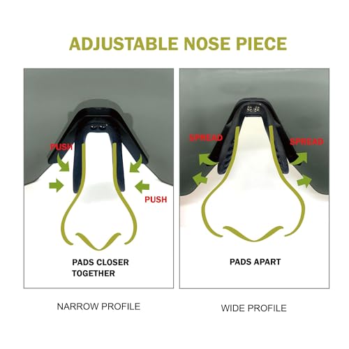 Lunettes de soleil de sport polarisées pour VTT et pêche sportive au fil de l'eau