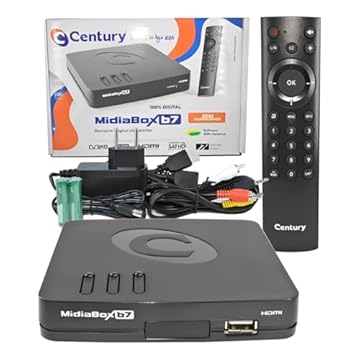 Receptor Digital Banda C/KU Full HD B7 Century