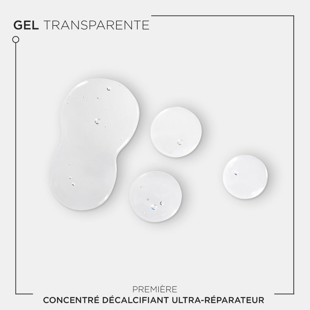 Kérastase Première Reparador de Cabello, Concentrado, Descalcificante, Tratamiento Cabello Seco y Dañado, con Ácido Cítrico y Glicina, Concentré Décalcifiant Ultra-Réparateur, 250 ml