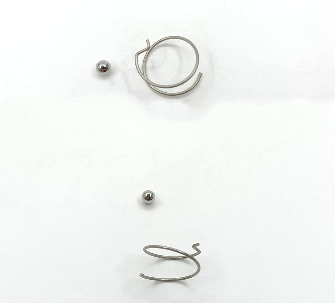 2P N078434 N089668 Fits Dewalt DCF885 DCF886 Spring Kits with Steel Ball | Compatible With Driver Spring Kit Milwaukee Impact Driver Parts Dcf887 Dcf840 Dcf850 Restores Bit Locking Durable Build