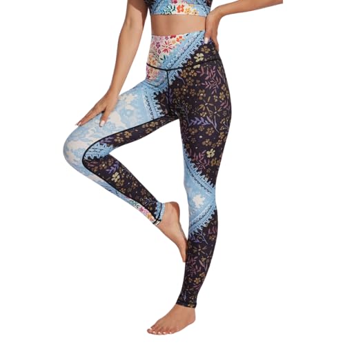 Chisportate Serene Floral Patchwork Flowered High Waist...