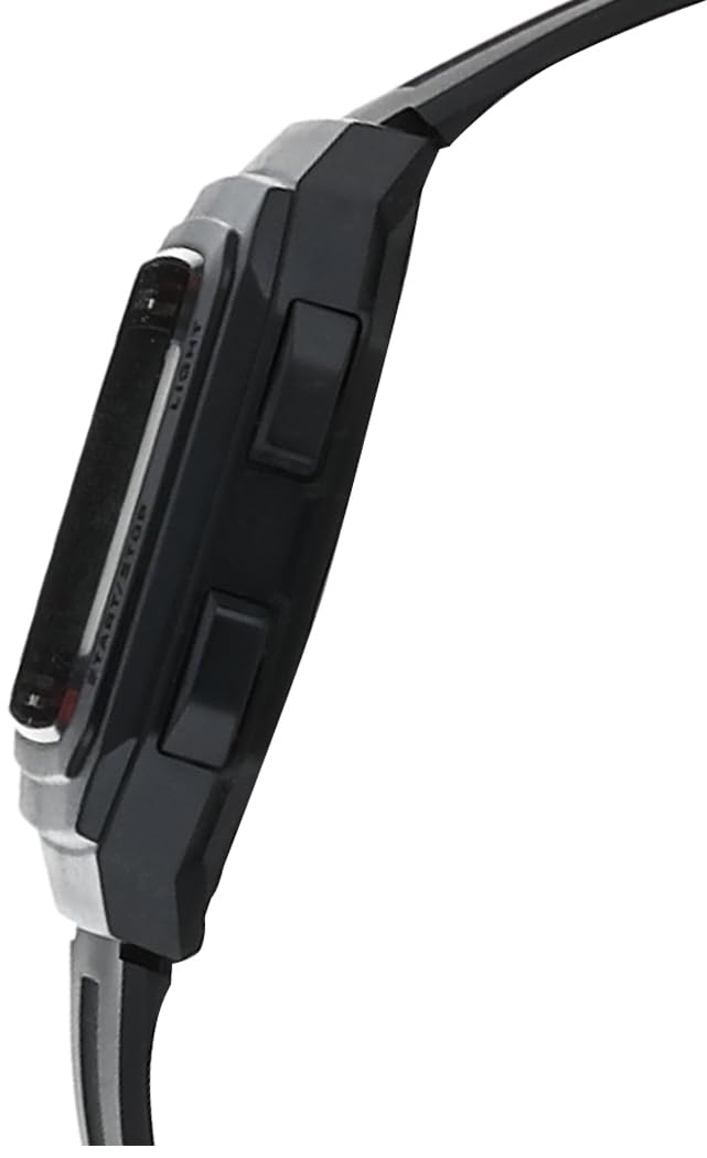 Casio F201WA-1A - Reloj para Hombres, Correa de Goma Color Negro