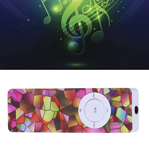 MP3プレーヤー、スピーカー内蔵のポータブルミュージックプレーヤー、旅行ビジネスを実行するための180mAh MP3ミュージックプレーヤー、最大64GBをサポート(ピンクミックス)