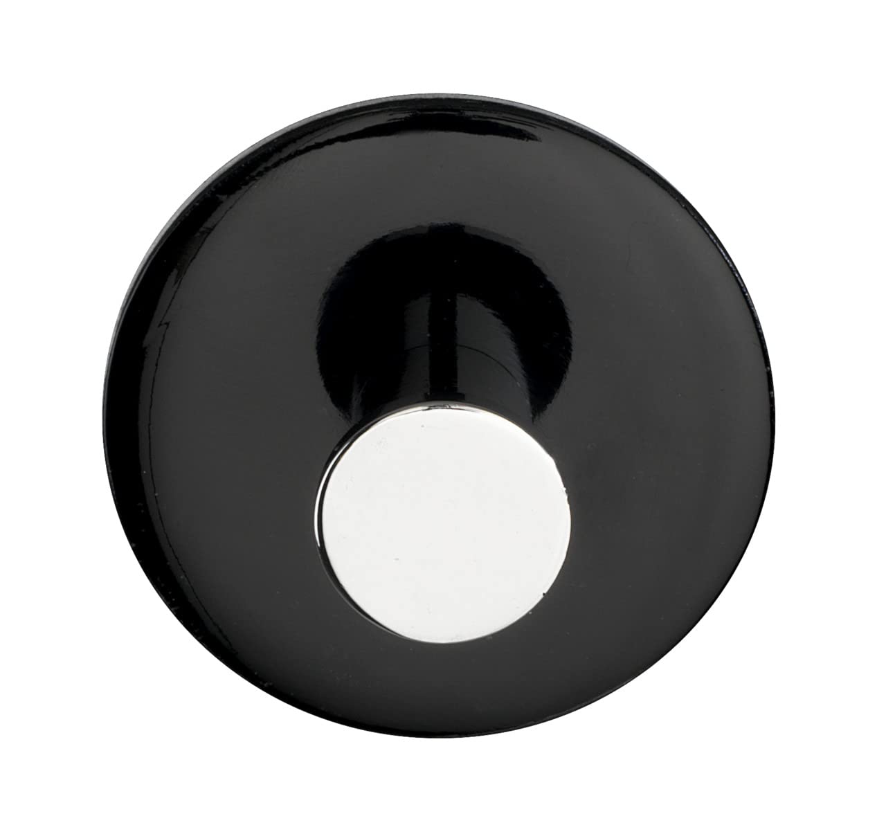 WENKO Crochet Rabattable Premium OMEGA, Crochet Porte Manteau Pour L Ou Le Dressing Crochet Porte Serviette Pour La Salle De Bain Vis Fournies Plastique Metal 25x18x35 Cm 9133457