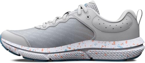 Under Armour Girls Grade School Assert 10 Paint Splatter Running Shoes - Lightweight and Breathable