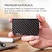 Hayvenhurst Wallet For Men - Reinvented Design Men's Wallet - Slim, Minimalistic & Seamless, Blocks RFID Scanners with a Money Clip (Carbon Fiber)