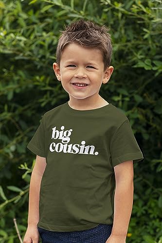 Image of Bold Big Cousin T-Shirts for Girls and Boys Fun Family Outfits