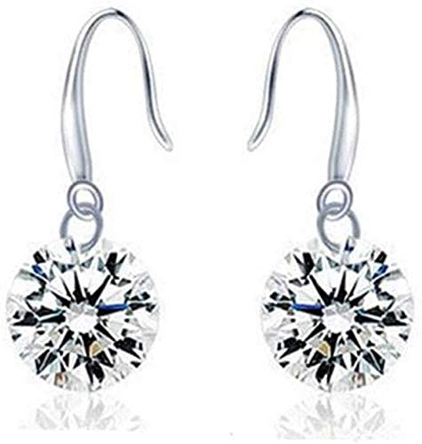 Boucles d'oreilles en argent sterling 925 clous élégants pour femme
