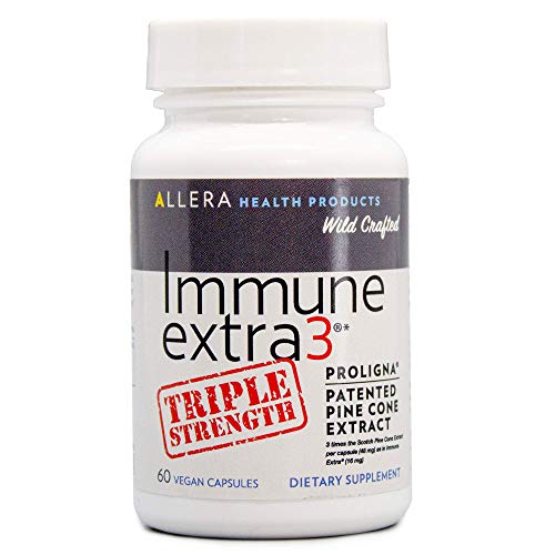 Allera Health Products Immune Extra 3 - Triple Strength - 60 Count - Pine Cone Extract - May Support Immune Health