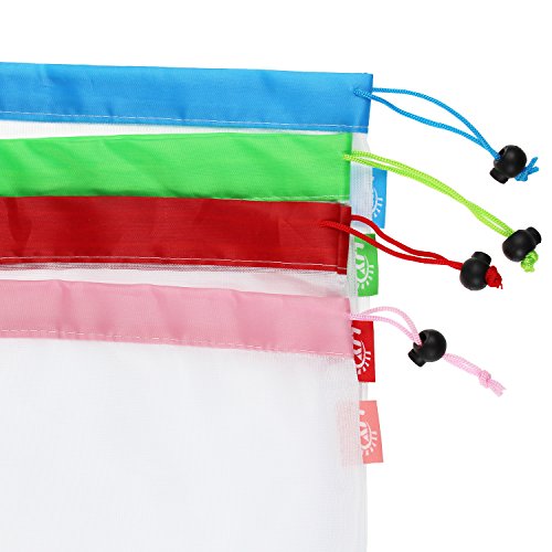 16 Pezzi riutilizzabili lavabile in maglia Produce...