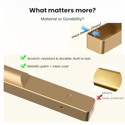 Picture Light Battery Rechargeable, 3Pack Picture Light for Wall with Remote, 3 Color Modes and Dimmable Classic Art Lights for Paintings, Pictures in Gallery, Bedroom, with Timer_Antique Gold