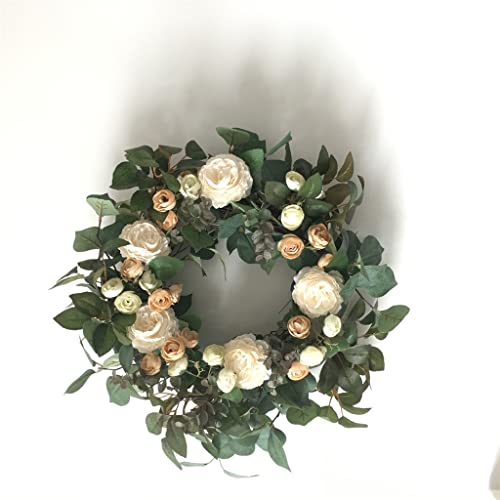 Couronne de Printemps fleurie pour sublimer votre décoration de porte