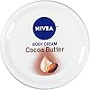 NIVEA Cocoa Butter Body Cream with Deep Nourishing Serum, Cocoa Butter Cream for Dry Skin, 16 Ounce Jar