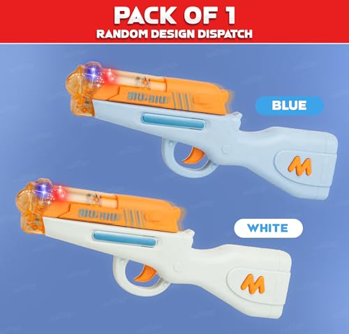 Image of Zest 4 Toyz Electric Toy Gun for Kids with Dazzling Lights and Sound Effects Fun Exciting Musical Play Toy Gun for Boys and Girls - Multi Color