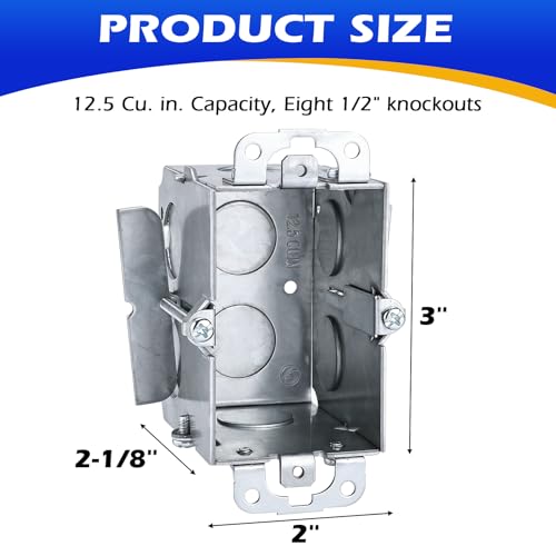 Caja galvanizada de 3/4 11 Imagen adicional