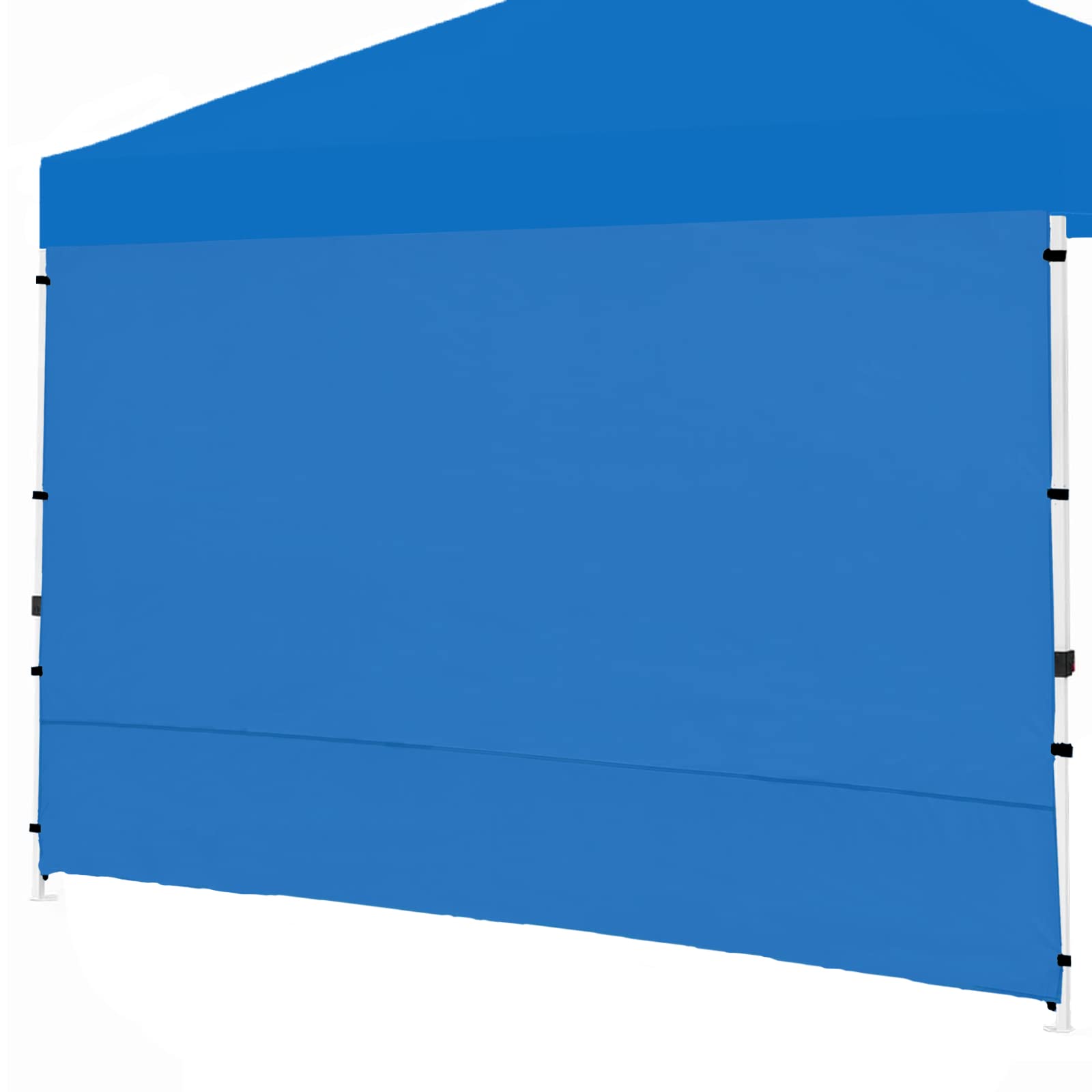 Canopy SunWall, 10x10ft Pop Up Canopy Sidewall for Instant Canopy Tent Gazebos, 1 Pack Sidewall Only Blue