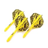 CUESOUL ROSTシリーズシャフト一体型フライト スタンダードシェイプダーツフライト 3個セット (CSAK-57XMN-88)