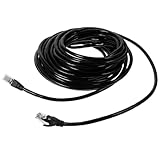 Gadpiparty Ethernet Kabel Cat6 Routerkabel 10m Schwarz Hochfestes Kupfer Aluminium Patchkabel für Computer und Netzwerk
