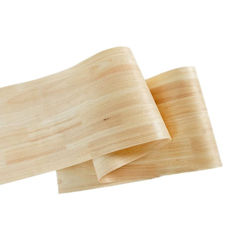 Bois d'hévéa naturel plaqué pour réparer et embellir une guitare usée