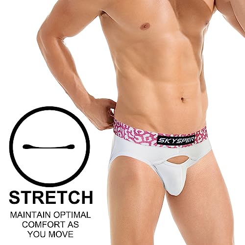 SKYSPER Jockstrap For Men Workout Jock Straps Male Underwear Athletic Supporter Sexy G-Strings4