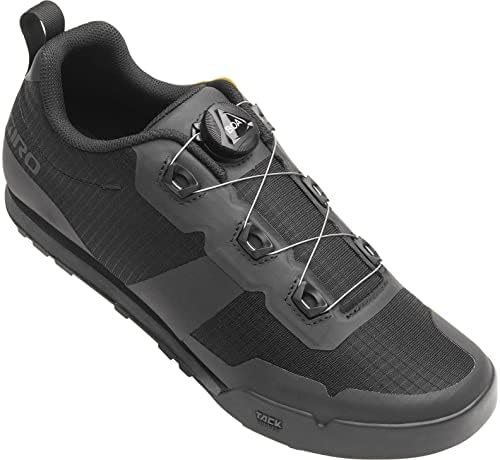 Giro Tracker Men BOA Flat Pedal Mountain Bike/e-Bike Shoes - Black (2024), 48