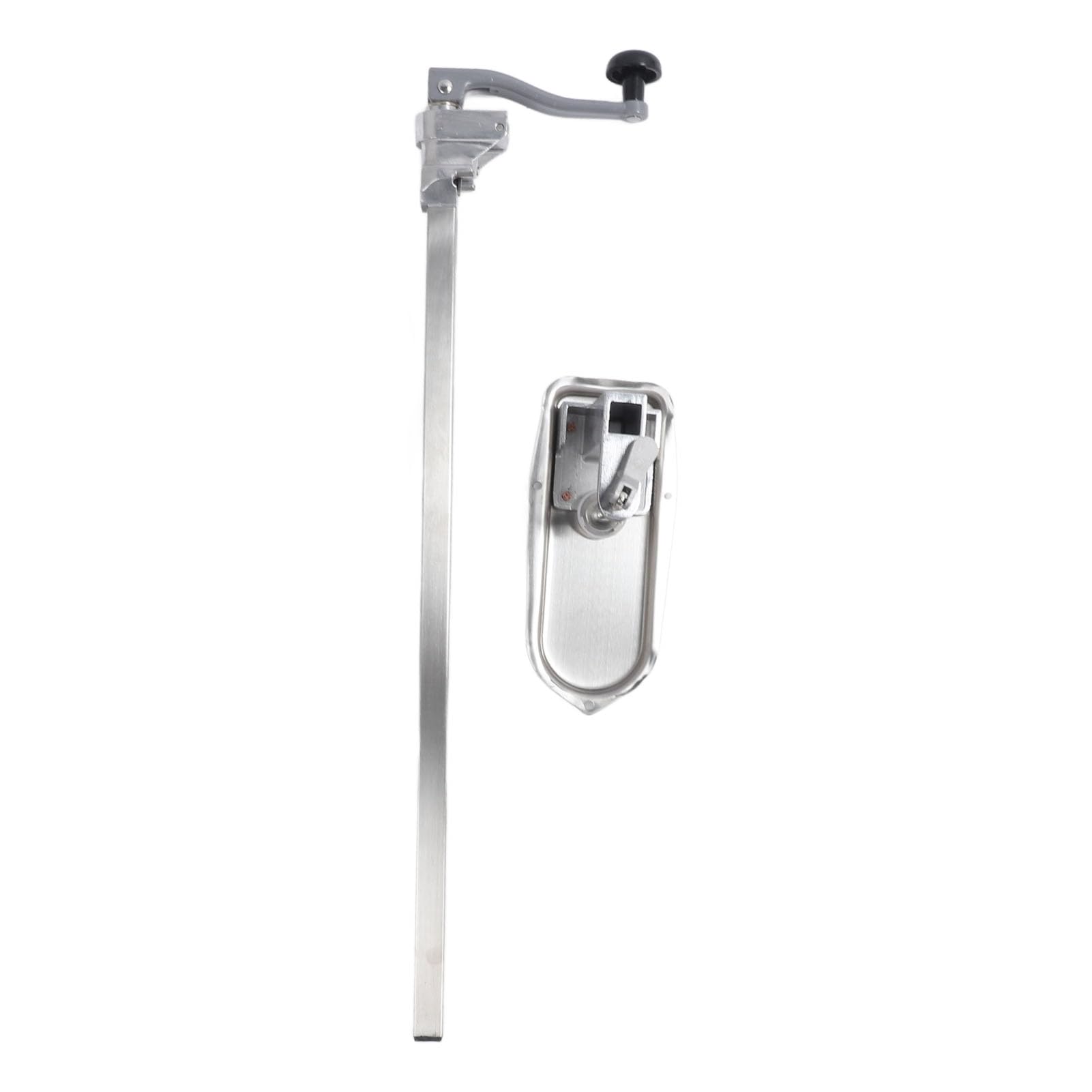 Fdit Abrelatas Comercial Manual de Sobremesa, de Uso Rudo y Acero Inoxidable, con Ergonómico y Base Estable — Ideal para Restaurantes, Hoteles Cocinas (para Latas de hasta 11