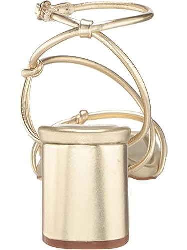 Marc Fisher LTD Womens Chiara Leather Metallic Heels2