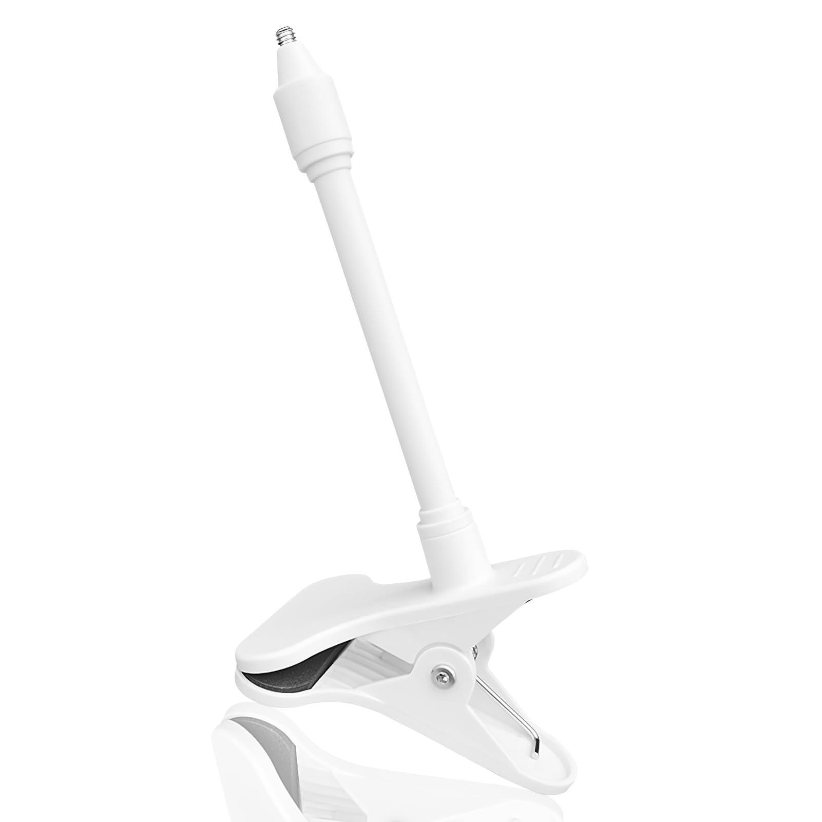 Soporte de Vigilabebés, Versátil Soporte Flexible con Abrazadera Giratoria para SpaceView/Spaceview Spaceview Pro,Monitor de Vídeo de Bebé (Blanco)