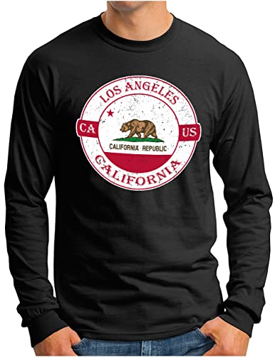 T-shirt manches longues avec Logo Sunshine State et Badge L.A.