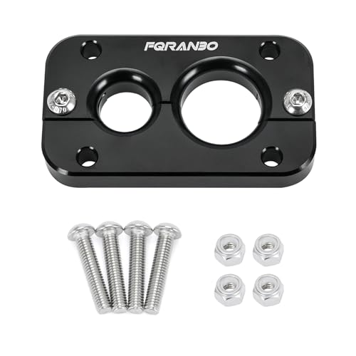 Image of 01232023 Firewall Pass Through for Holley Terminator X Max Eliminates Gromet in fire Wall- Bulkhead Wiring Harness (Black)