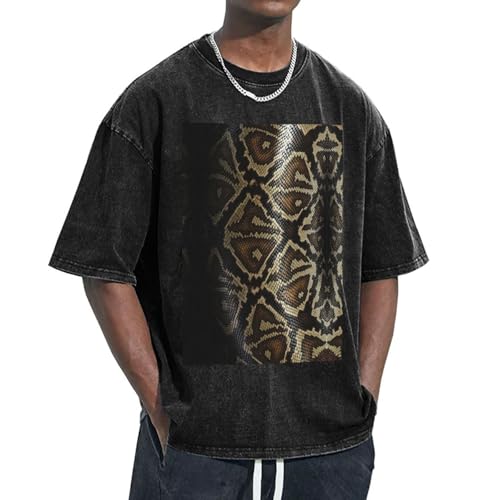 Sous-vêtement à manches courtes Snake Skin pour homme anti-humidité
