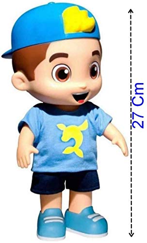 Boneco Luccas Neto Fala 14 Frases Original Lançamento Infantil Divertido Menino Articulado Youtuber