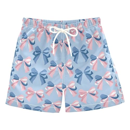 senya Ribbon and Bow Sea Boys Swim Trunks Toddler Shorts Swimwear Boardshorts Multicoloured