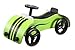 Produktbild BIKESTAR Kids Wooden Ride On Car 4 Wheeler Vehicle Walker with Rubber Tires Wheely for Children Age 1 Years | Wood Racer Edition | Green