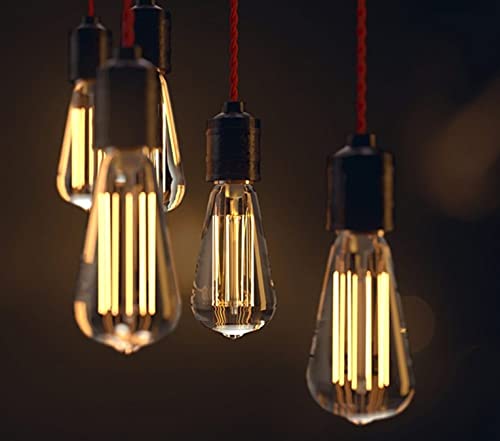 ST64 FILAMENTO LED BULBO AMBAR 4W 2000K AUTOVOLT E27 unidade