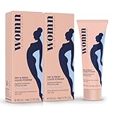 womn DRY & FRESH LIQUID POWDER Doppelpack– talkumfreier flüssiger Körperpuder gegen Nässe, Wundscheuern und unangenehme Gerüche, (2 x 50 ml)