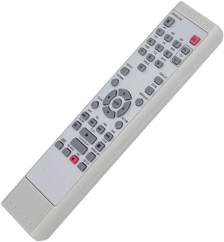 Replacement Remote Control Replace for TV/Audio/Projector SE-R0225 for Toshiba DVD Video Recorder D-RW2SU D-RW2SC D-RW2