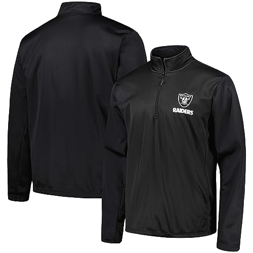 Image of Dunbrooke Men's Royal Buffalo Bills All-Star Tech Quarter-Zip Top