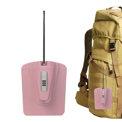 Boîte de sécurité de voyage portable résistante à l'eau avec code de verrouillage - 2