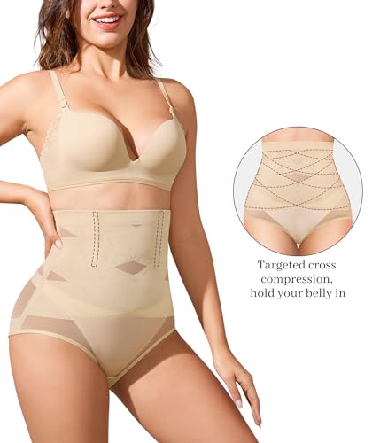 RDSIANE Shapewear for Women - Tummy Control Underwear Compression High Waisted Butt Lifting Panties Body Shaper3