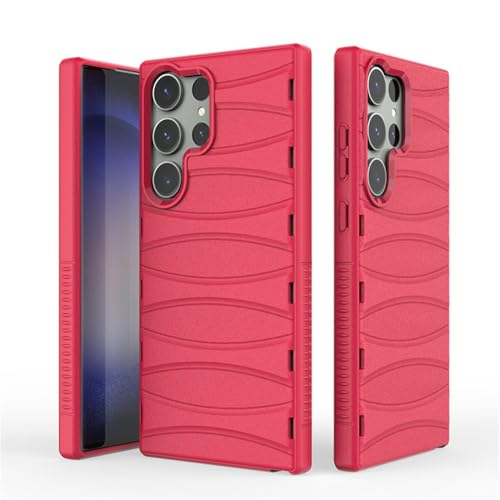 Coque silicone Samsung S23 antichoc rouge idéale pour vos sorties et voyages