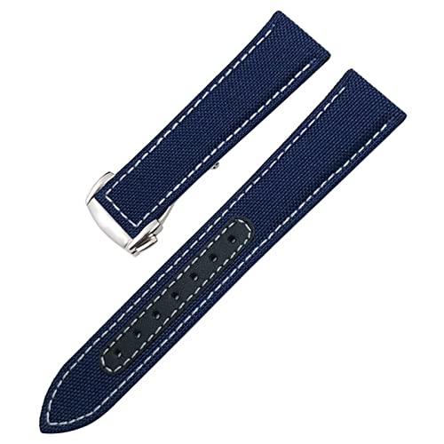 Bracelets de montre en cuir toile pour naviguer en mer avec votre Seamaster AT150