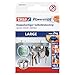 Price comparison product image tesa Powerstrips Large, Self-Adhesive Strips - Double-Sided Strips Suitable for Flat and Smooth Surfaces - Holds Objects up to 2 kg - Pack of 10 Powerstrips