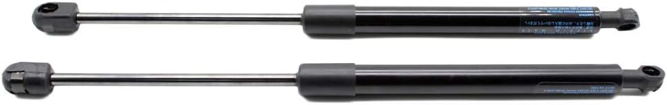TSUBASA Back Door Stay for Hyundai ATOS Prime (MX) 1999-2015 448mm Rear Tailgate Dampers Trunk Boot Lift Support Shock Absorber Liftgate Gas Struts Spring Prop Rod (2PCS) (Normal Black)