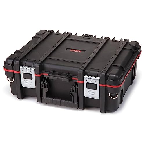 Keter 220232 Werkzeugkasten Technican Box, Schwarz 47 cm