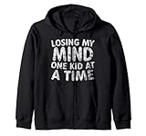 Photo Gallery losing my mind one kid at a time shirt divertente festa della mamma felpa con cappuccio Photo Gallery losing my mind one kid at a time shirt divertente festa della mamma felpa con cappuccio