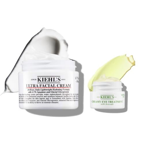 Kiehls Ultra Facial Cream Face Moisturiser For Women & Men Suitable for All Skin Types Fragrance-Free 50Ml + Gift